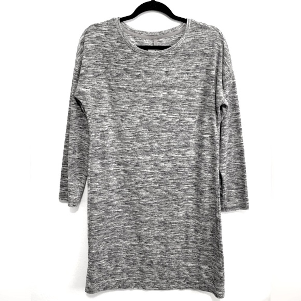 Lou & Grey Heather Grey Terry Cloth Shift Dress